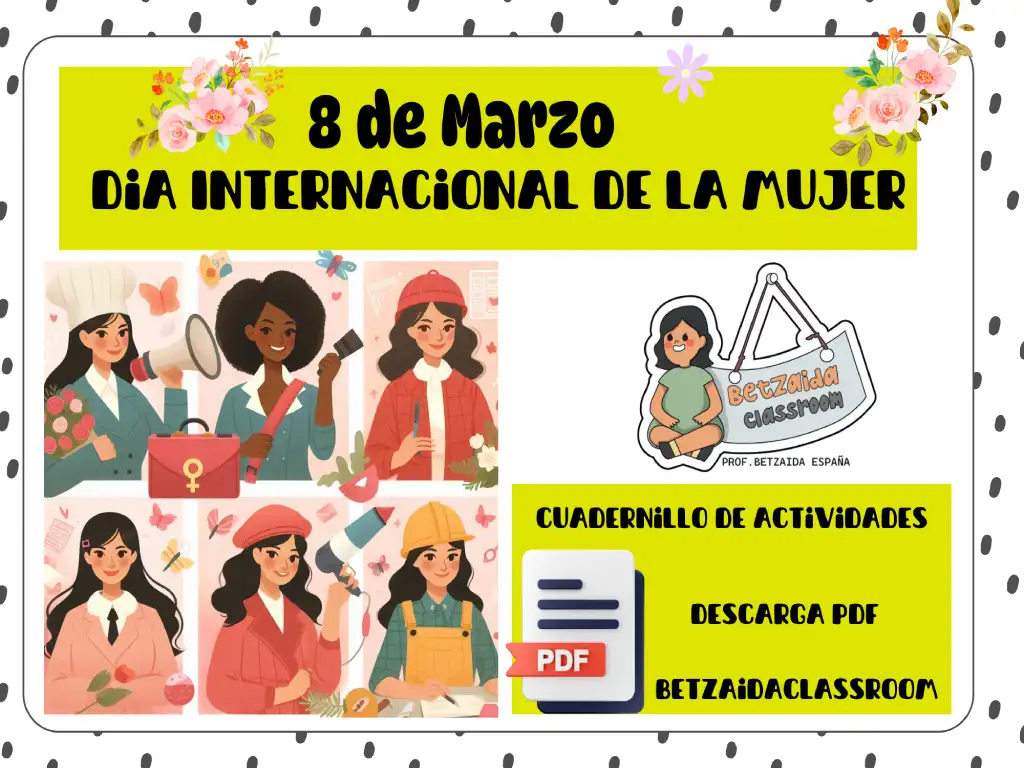 Cuadernillo de Actividades - 8 de Marzo, Día Internacional de la Mujer - Image 5