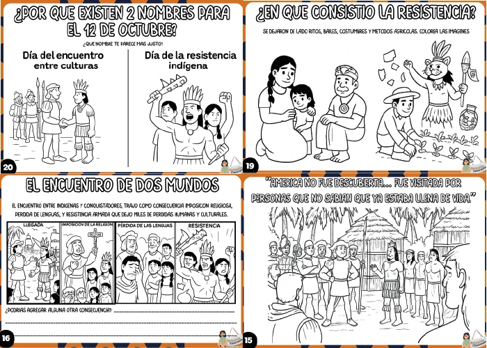 Bloques de reflexión descubrimiento o invasión.
