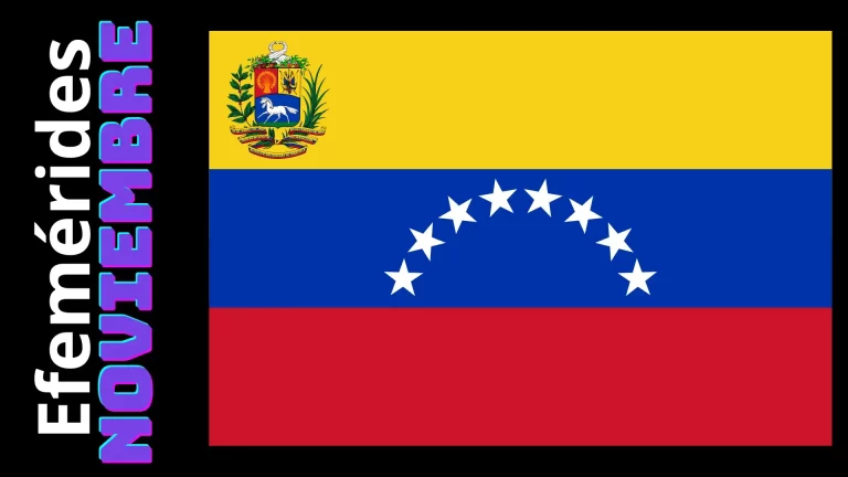 Efemérides del Mes de Noviembre en Venezuela