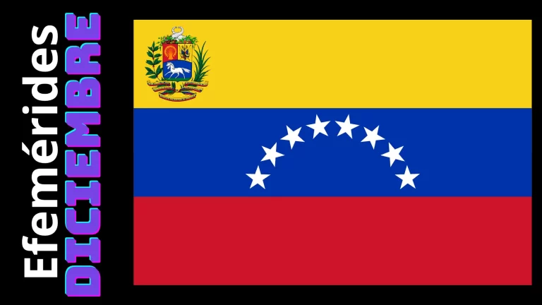 Efemérides del Mes de Diciembre en Venezuela