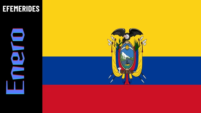 Efemérides del Mes de Enero en Ecuador