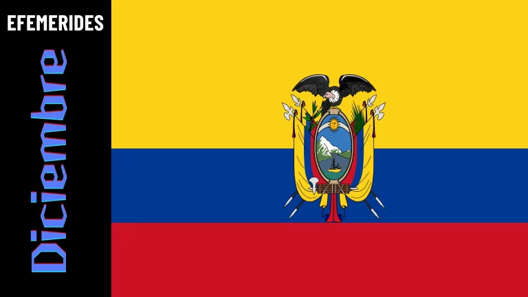 Efemérides del Mes de Diciembre en Ecuador