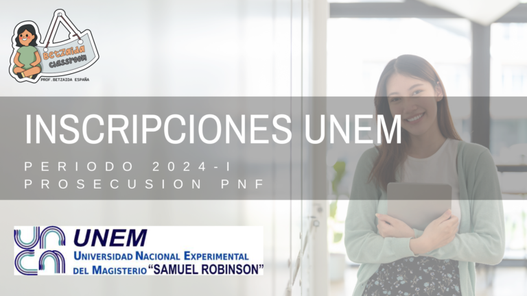 UNEM inscripciones 2024