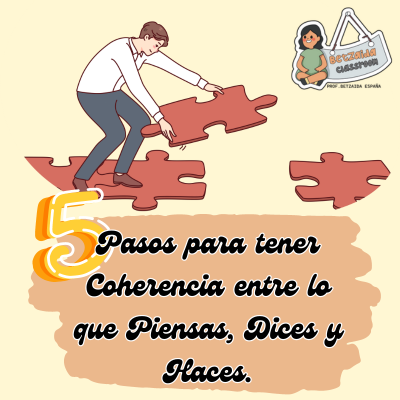 5 Pasos para tener Coherencia entre lo que Piensas, Dices y Haces.