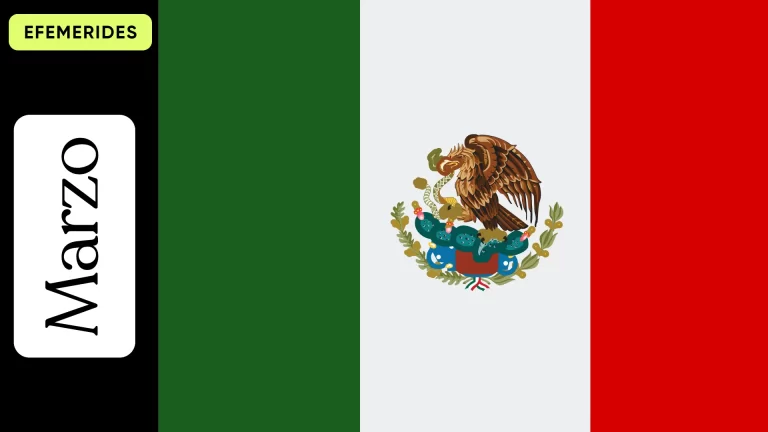 Efemerides del Mes de Marzo en México