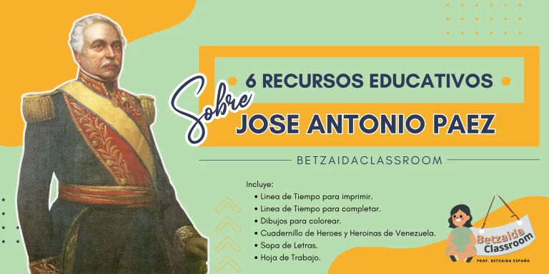 6 Recursos Educativos Sobre José Antonio Páez