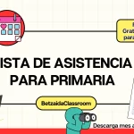 Lista de Asistencia para Primaria