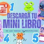 Mini Librito de las Tablas de Multiplicar